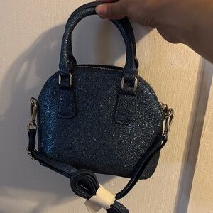 Glittery Blue Handbag